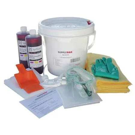  SUPPLYPAK SUPPLY-224 Battery Acid Spill Kit 3 gal 2 gal — product photo