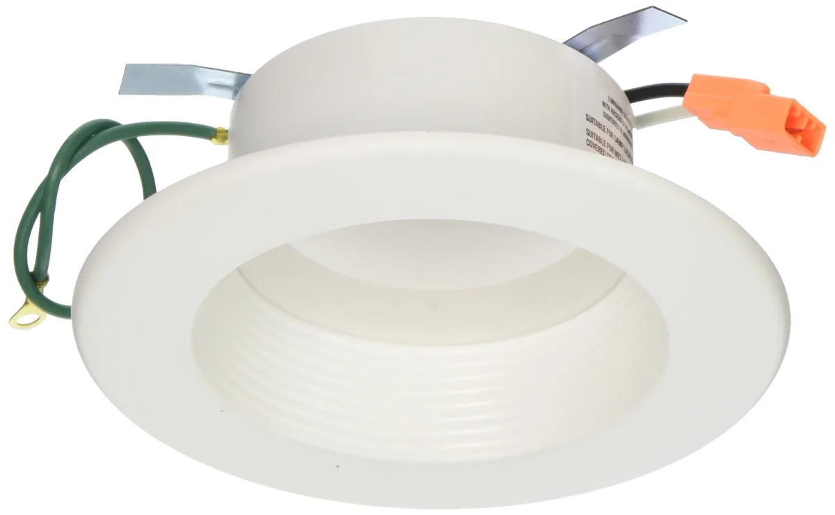 Cooper Lighting Cooper Lighting RL460WH927PK 4 Inch LED Retrofit Recessed Baffle Trim — product photo