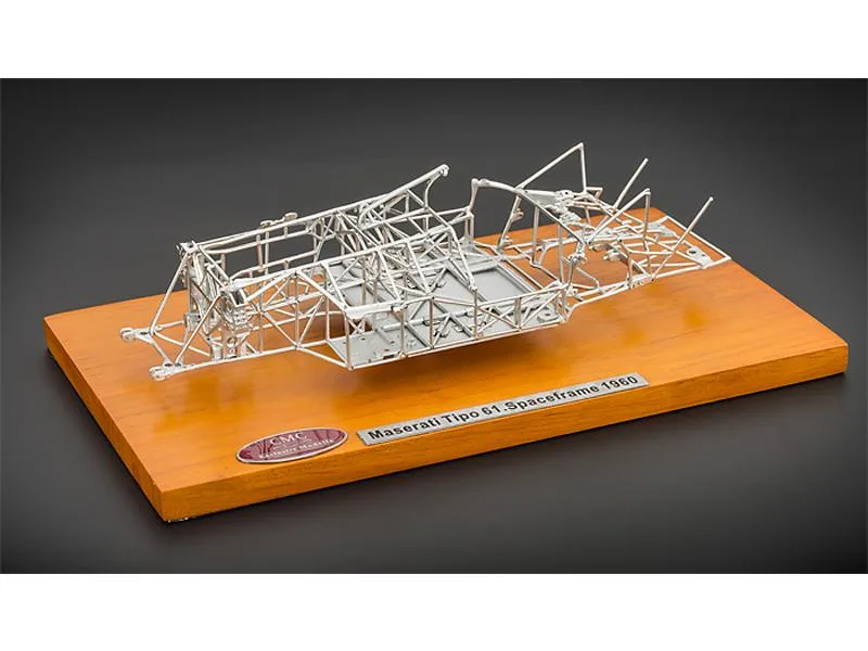 CMC International CMC International 1960 Maserati Tipo 61 Birdcage Spaceframe 1/18 Diecast Model — product photo