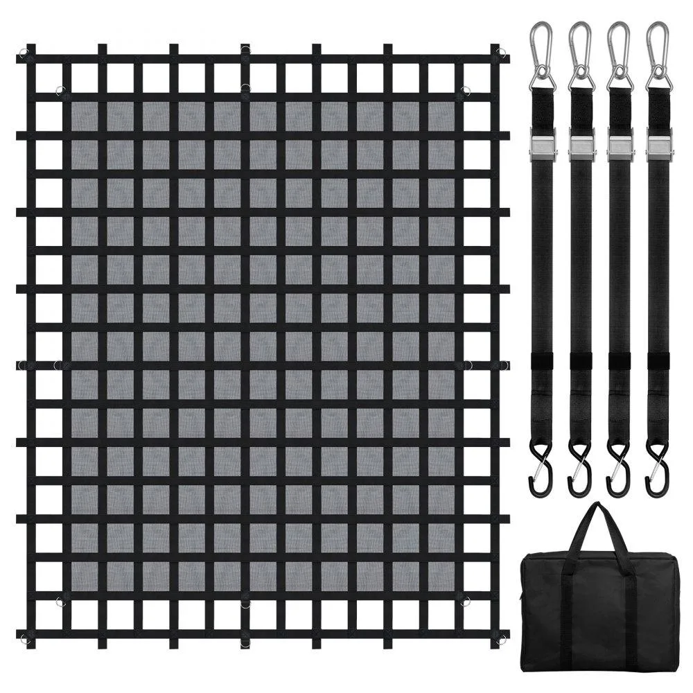 VEVOR VEVOR Cargo Net 120 x 105 in Heavy Duty 4 Adjustable Straps Cargo Management — product photo