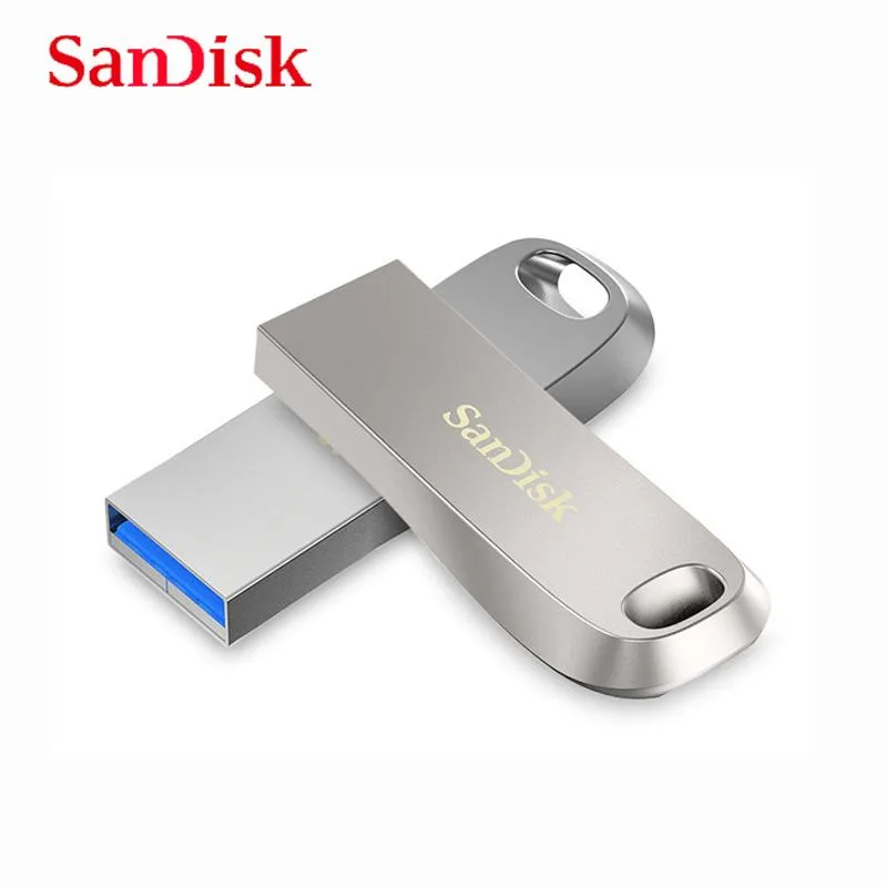 SanDisk SanDisk Ultra Luxe 64GB USB 3.2 Gen 1 Flash Drive SDCZ74-64GB-G46 — product photo