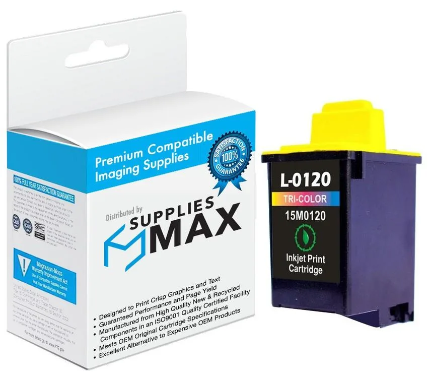 SuppliesMax SuppliesMax Lexmark 15M0120 Color Inkjet Cartridge 275 Pages — product photo