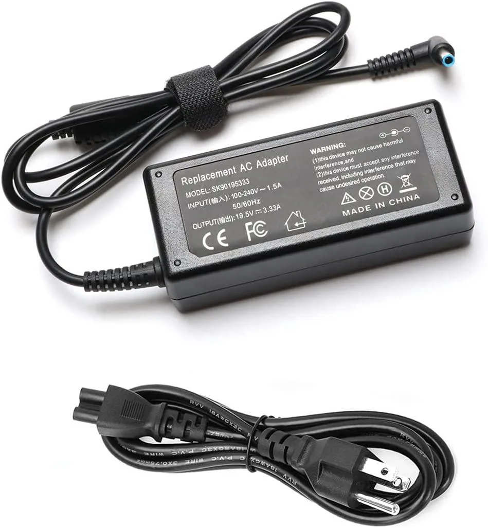 myVolts myVolts 65W 19.5V AC Adapter 4.5mm Blue Tip — product photo