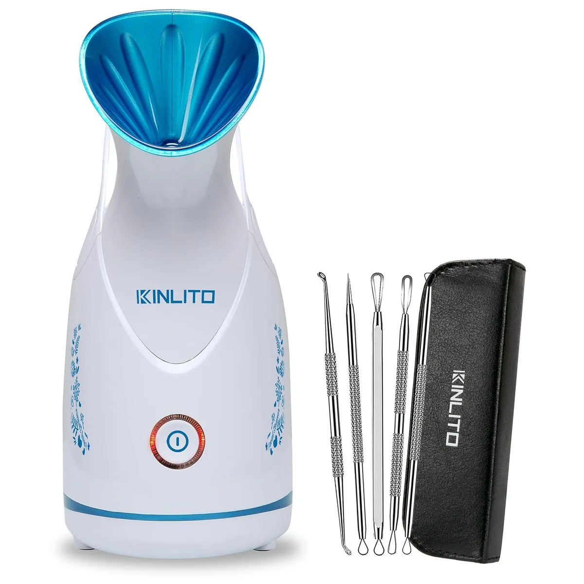  KINLITO CL5158 Facial Steamer 280W Blue — product photo