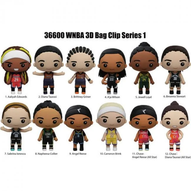 Monogram International Inc. Monogram International Inc. 36600 WNBA 3D Blind Bag Clip Series 1 game — product photo