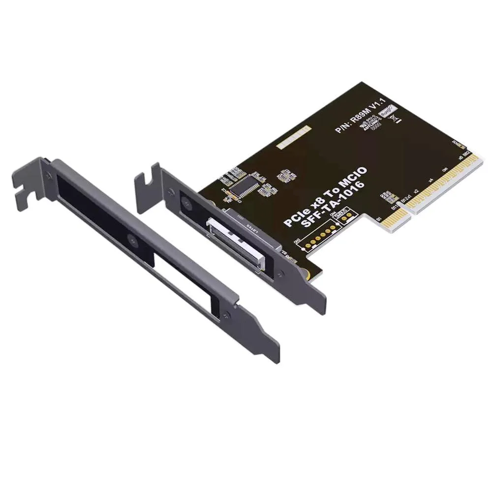 Vszerda Vszerda MCIO 8i SFF-TA-1016 to PCIe 5.0 x8 VROC Adapter — product photo
