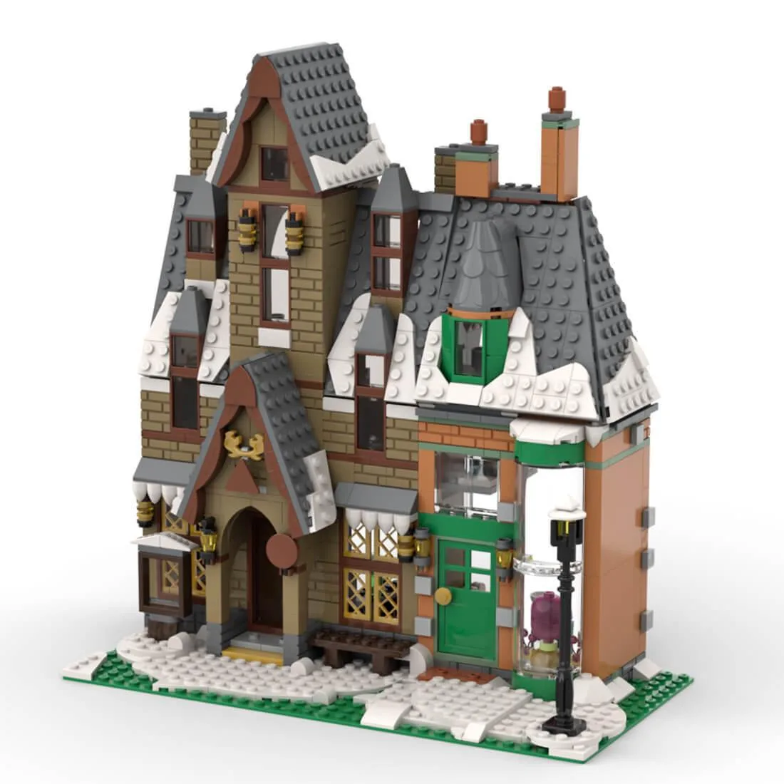 ZITIANYOUBUILD ZITIANYOUBUILD MOC-80404 Magical Village 877PCS Building Set — product photo