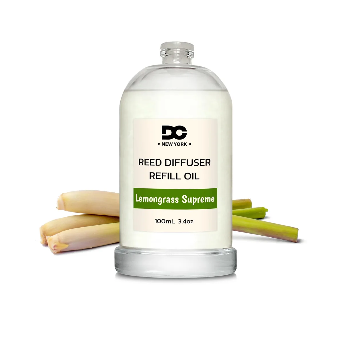 Daniella's Candles Collection Daniella's Candles Collection Lemongrass Reed Diffuser Refill Oil 3.4oz/100mL home accent — product photo