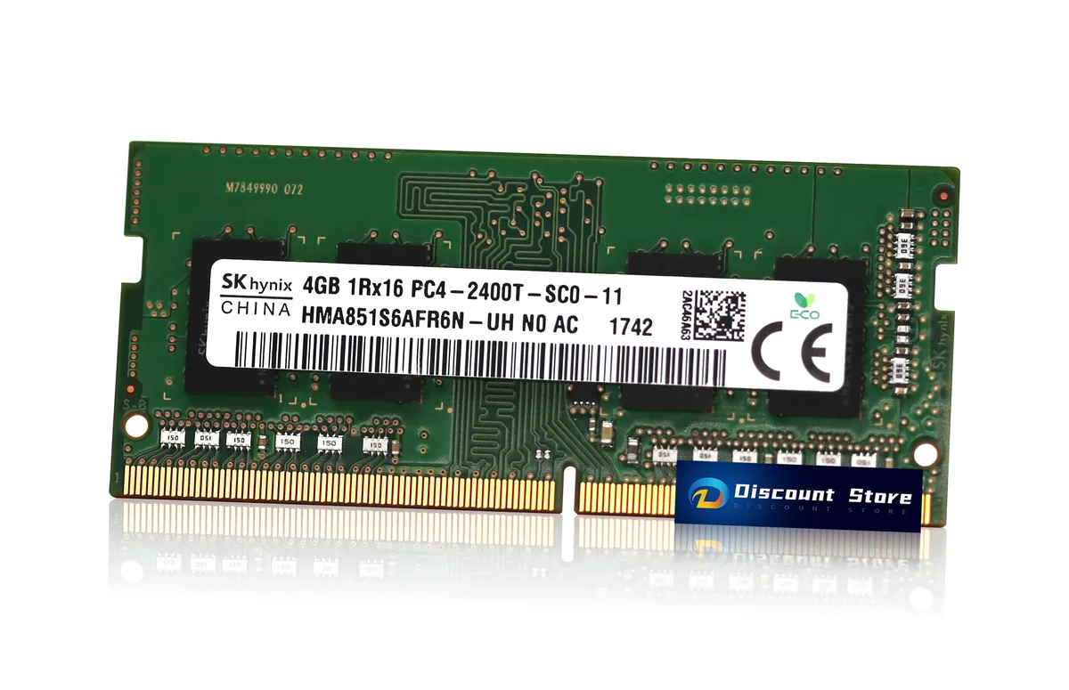 SK hynix SK hynix HMA851S6AFR6N-UH 4GB DDR4 2400 CL17 laptop RAM — product photo