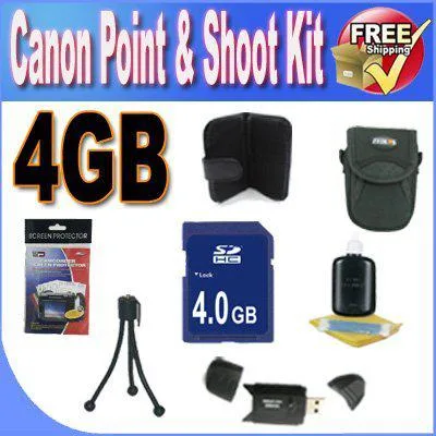 Canon International Canon International PowerShot Accessory Saver Kit B1 camera kit — product photo