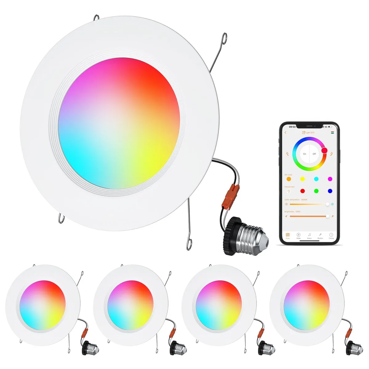  Thomasville Lighting TD3C002 HYDONG Light Kit 4-Pack 13W 1050LM 120V — product photo