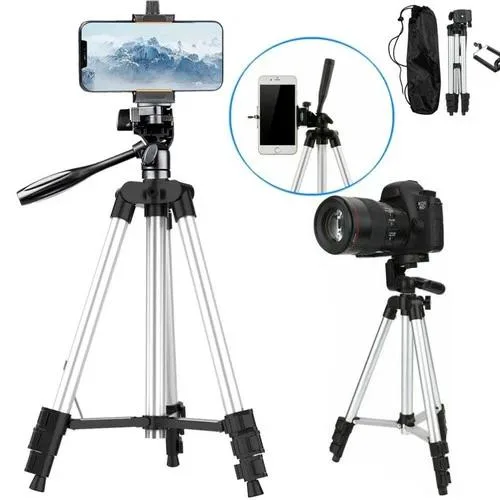  RISEOFLE 71" Phone Tripod Selfie Stick Aluminum Black 180cm 264g — product photo