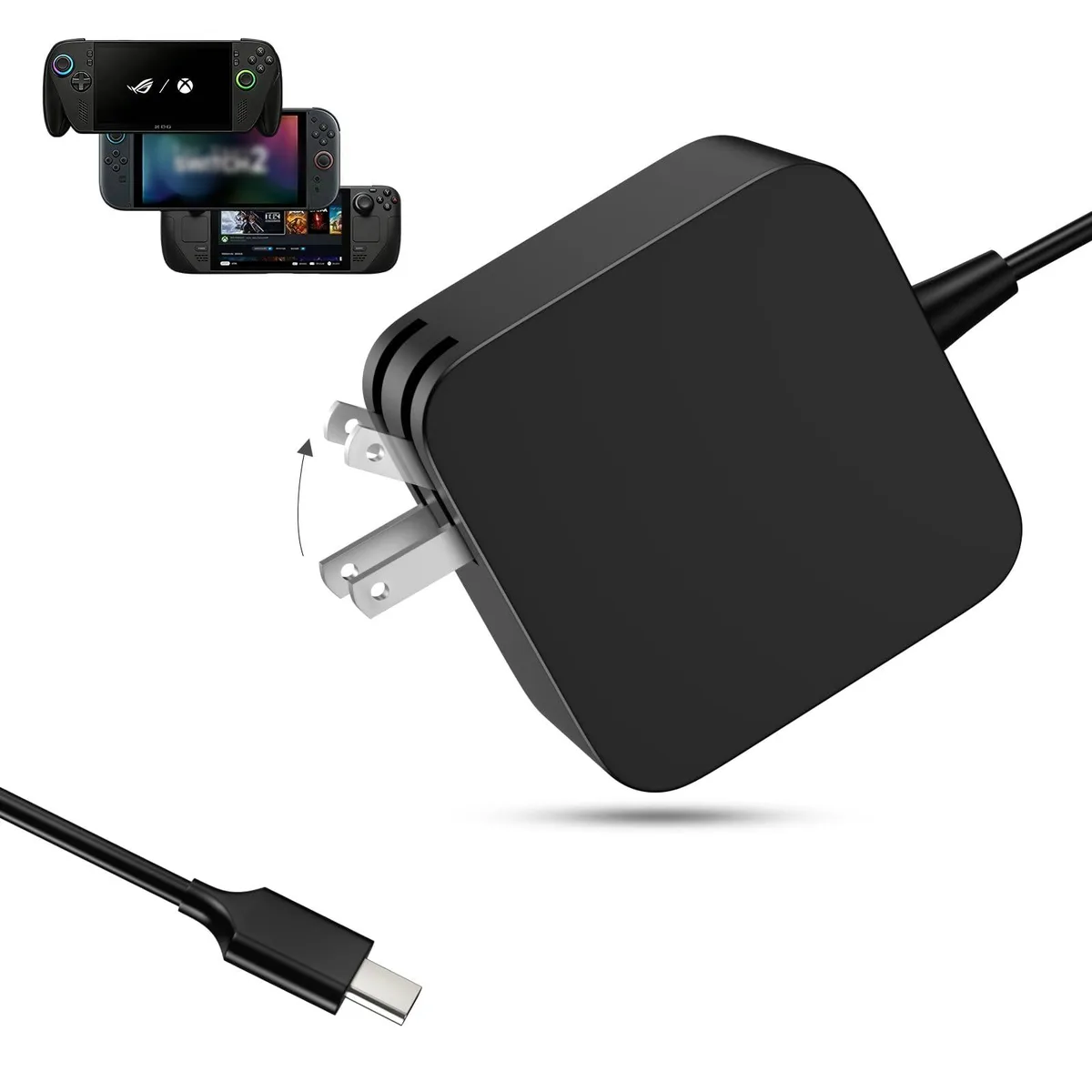  FSJTD LX-65W 65W USB-C Charger Black — product photo
