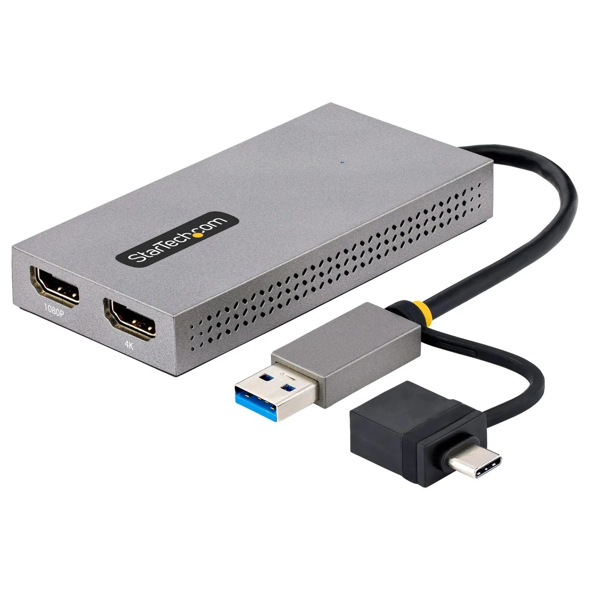 STARTECH STARTECH 107BUSBHDMI USB Display Adapter Dual HDMI 4K30Hz 1080p — product photo
