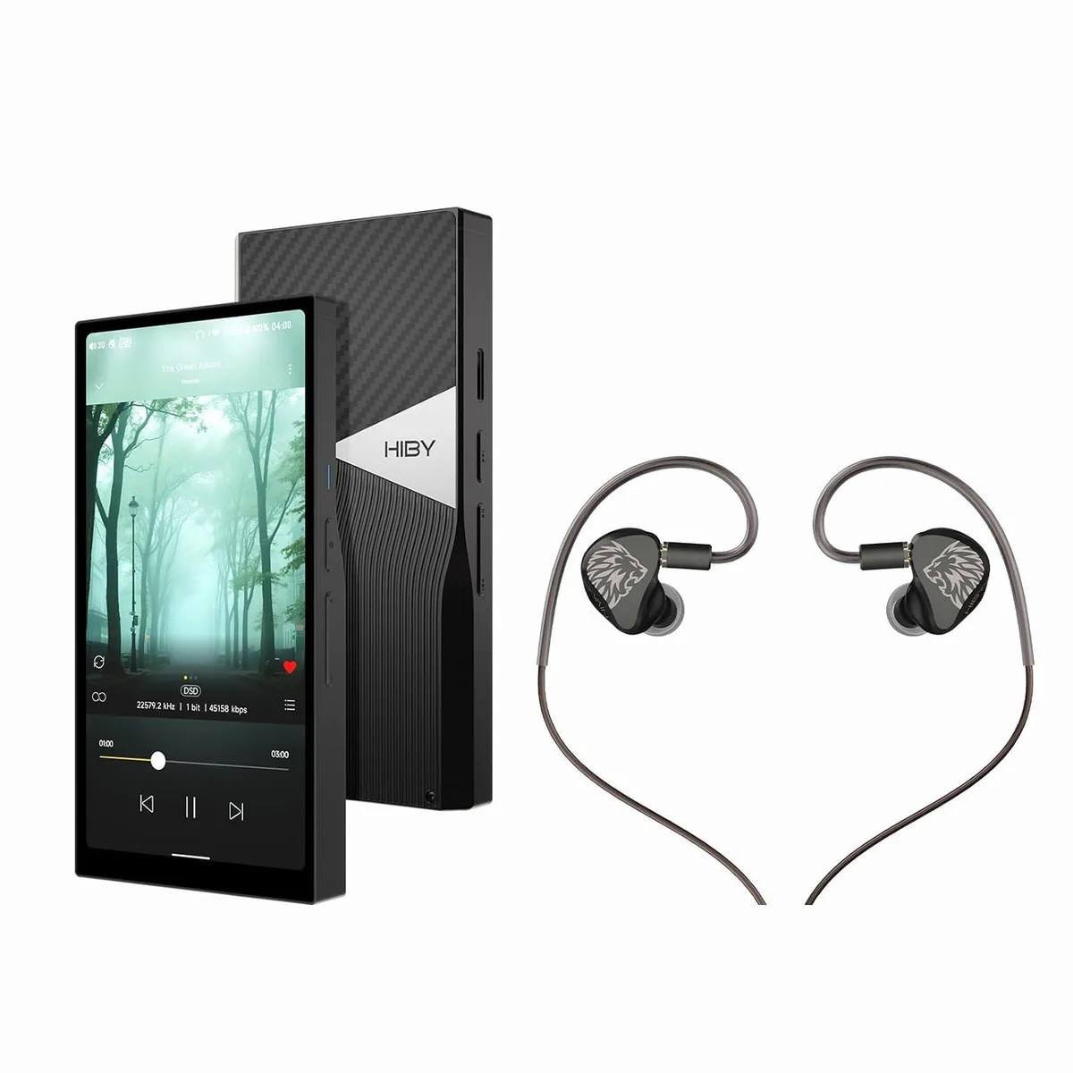 LORDWORLD LORDWORLD R6 ProII 2025 Digital Audio Player with YVAIN IEMs — product photo