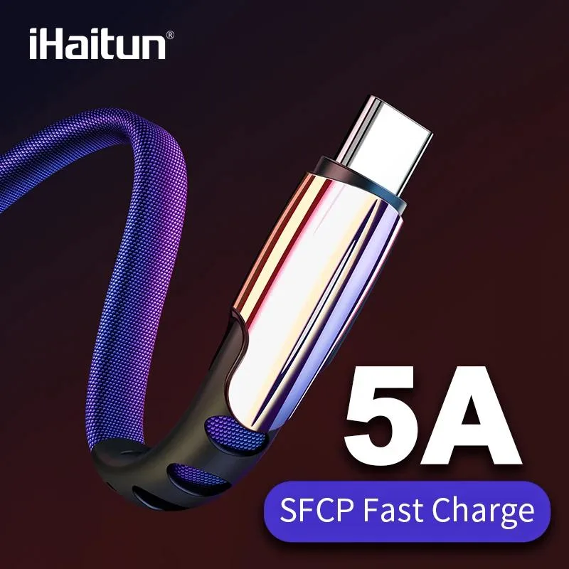 Hetai Tech Hetai Tech USB cable 5A 480Mbps 1m black — product photo