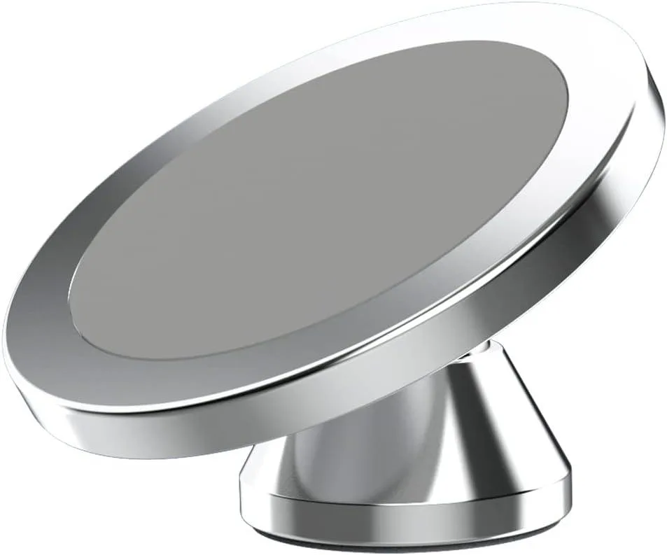 BONAEVER BONAEVER Magnetic Phone Mount Silver 360° Rotation — product photo
