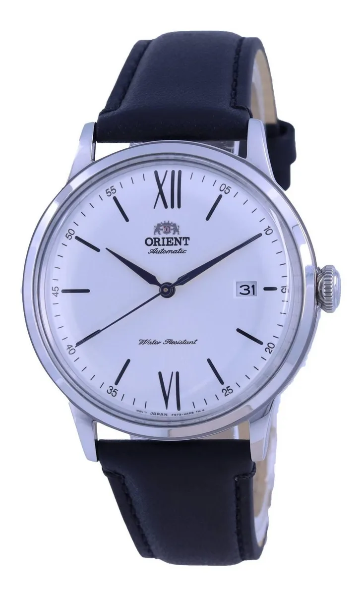 Orient Orient Bambino RA-AC0022S10B Automatic Watch White Dial Leather Strap — product photo