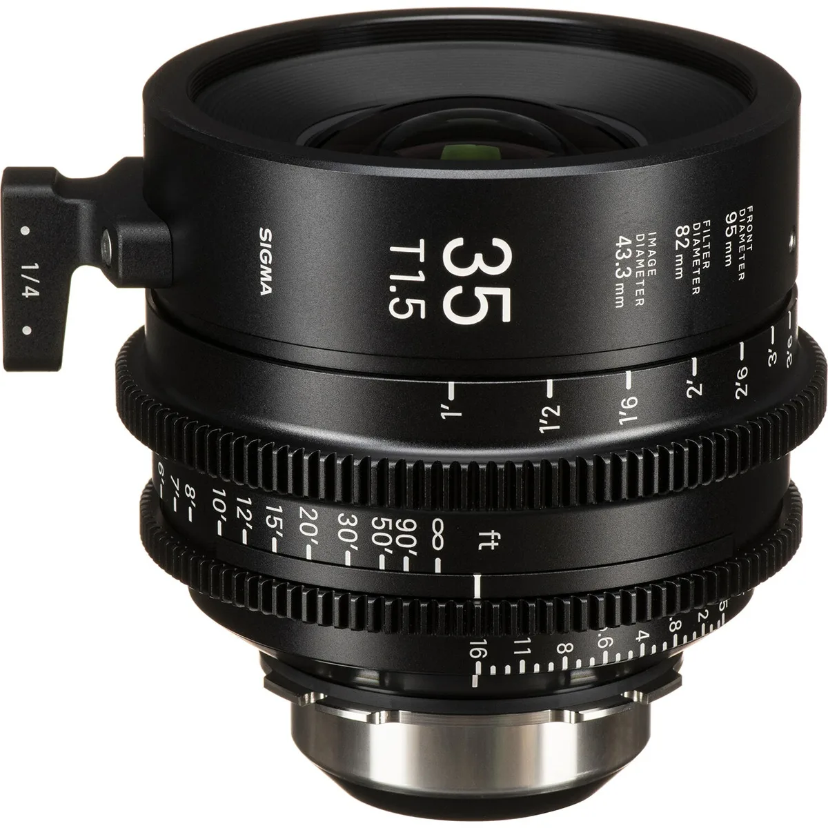 SIGMA Sigma 35mm T1.5 FF High-Speed Art Prime Lens /i Technology PL Mount Feet — product photo