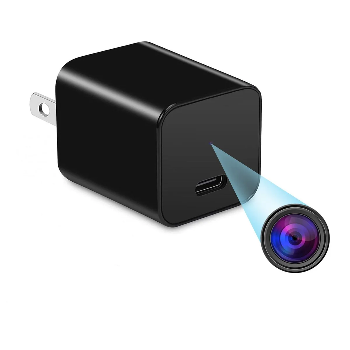 SZNFH 1080p Mini Analog Camera Type-C 1.49×1.23×1.18 in — product photo