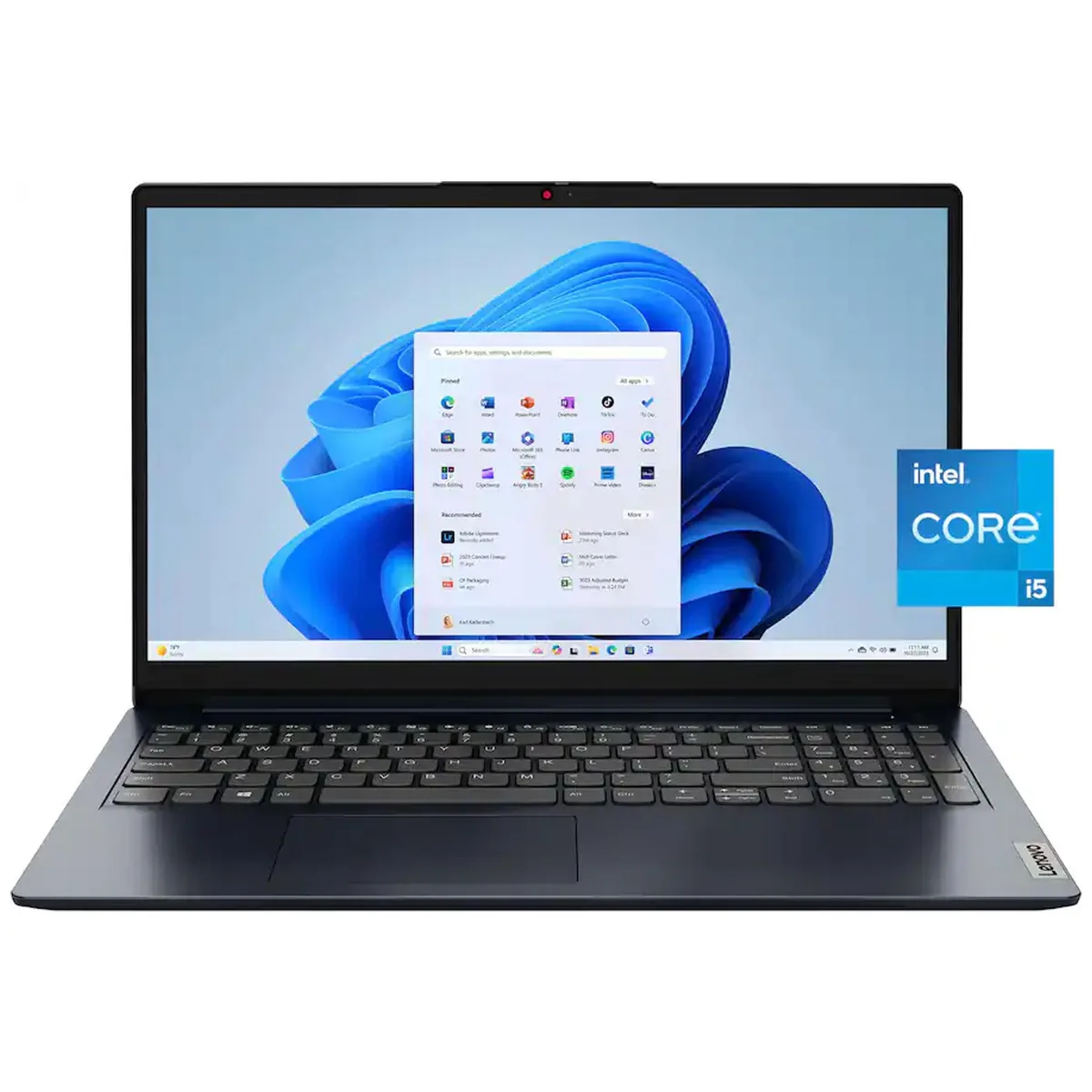 Lenovo Lenovo Ideapad 1i 15.6" Touchscreen laptop i5-1334U 16GB 512GB Abyss Blue — product photo