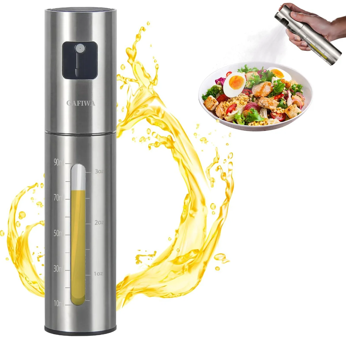  Gafiwa 304 Stainless Steel Oil Sprayer 100ml — product photo