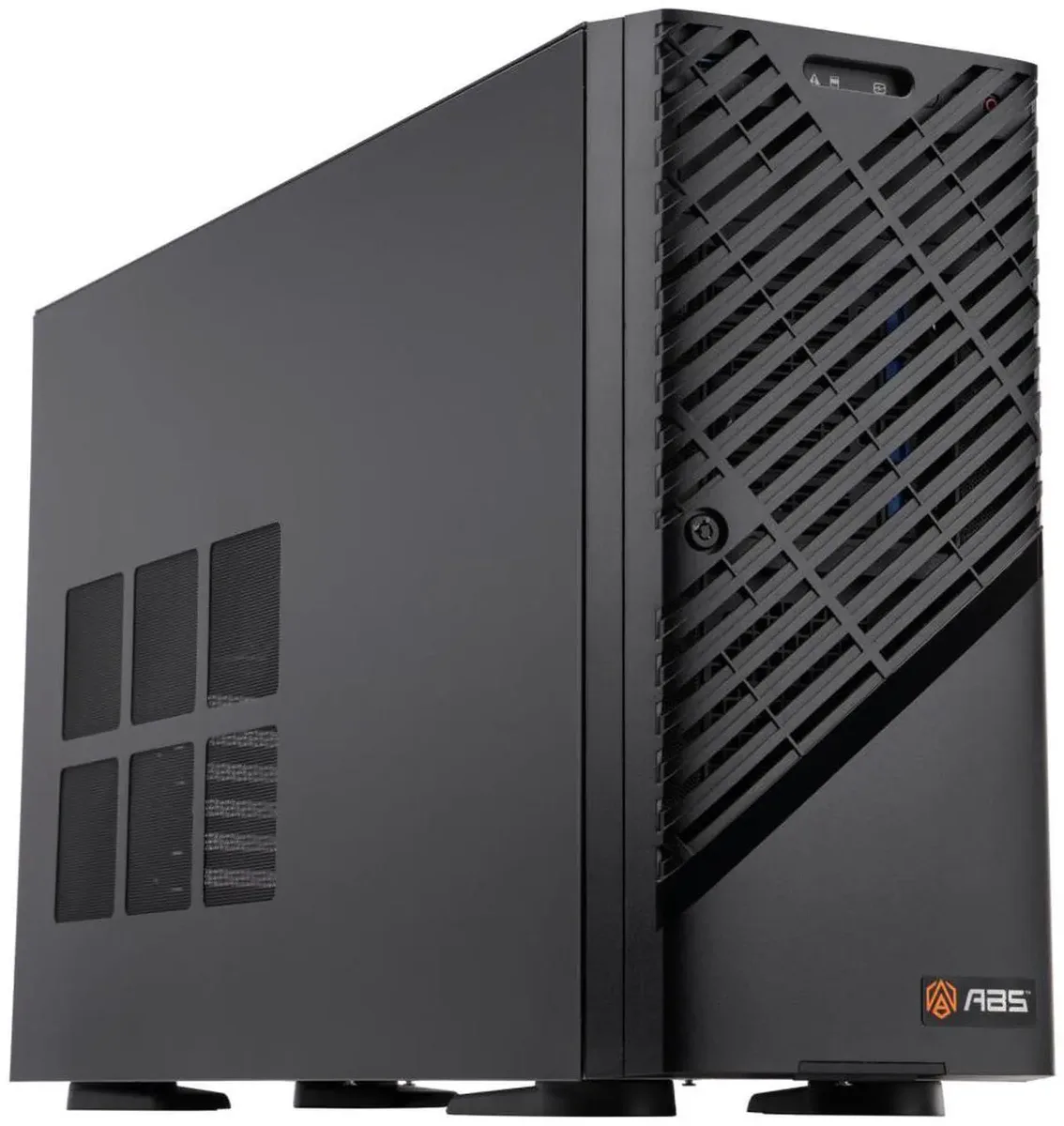 ABS ABS ZRP9950WX-RP4500 workstation RTX Pro 4500 Ryzen Threadripper 9950WX 512GB DDR5 3.84TB SATA 2000W 80+ Gold — product photo