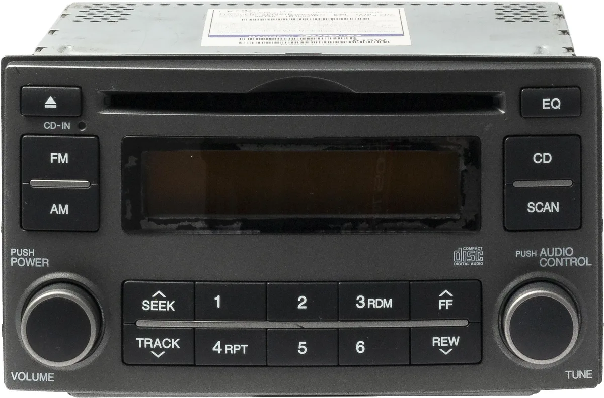1 Factory Radio 1 Factory Radio 961401D1003W AM FM CD Receiver 2007-08 Kia Rondo — product photo