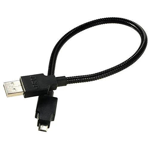 Black flexible USB 2.0 cable model 53044
