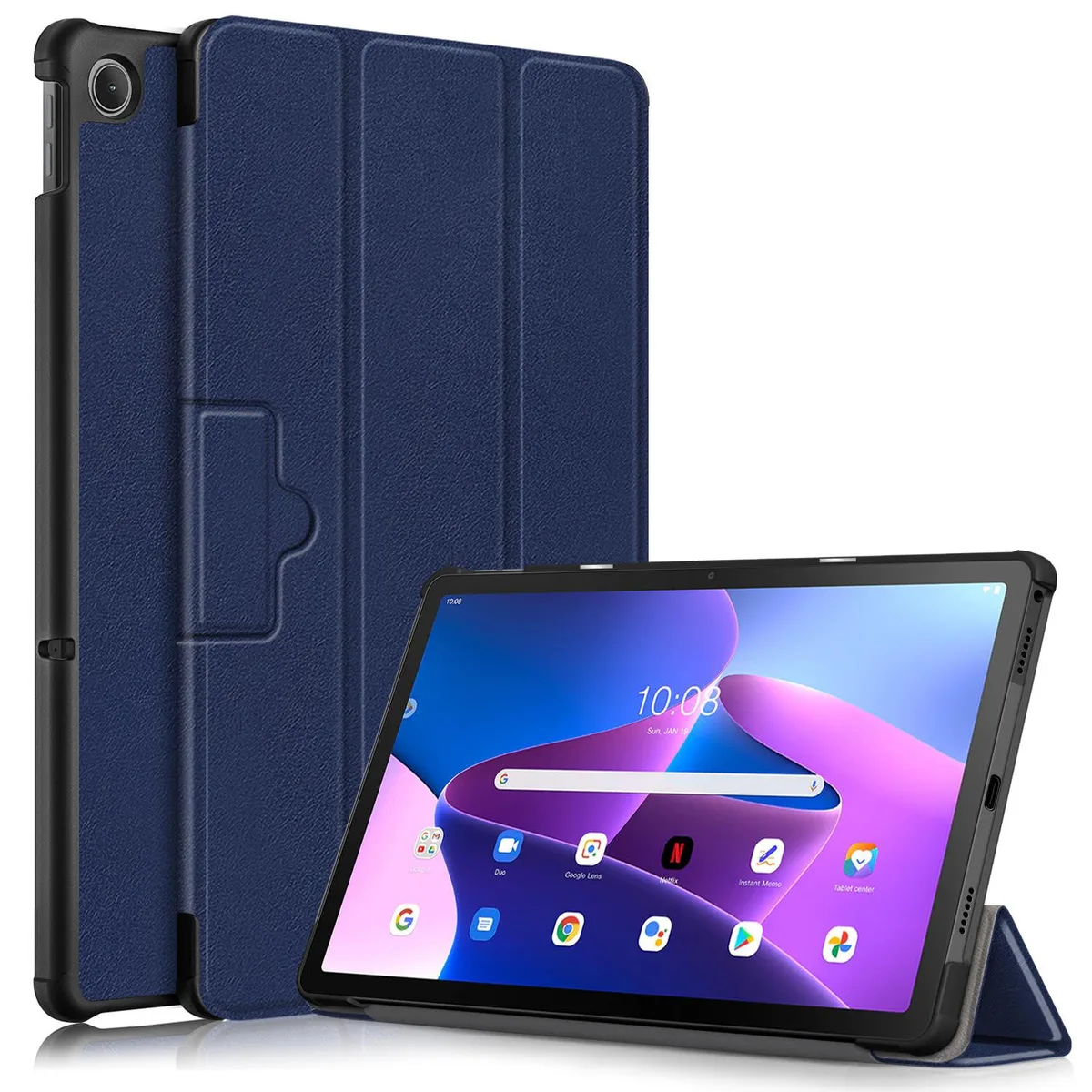 anicestore anicestore Navy Blue Case for Lenovo Tab M10 Plus 10.6" 2022 TB-125F/FU/128 — product photo