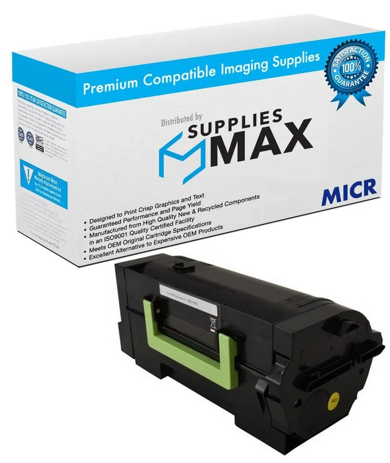 SuppliesMax SuppliesMax LEX58D1000-MICR toner cartridge 7500 pages — product photo
