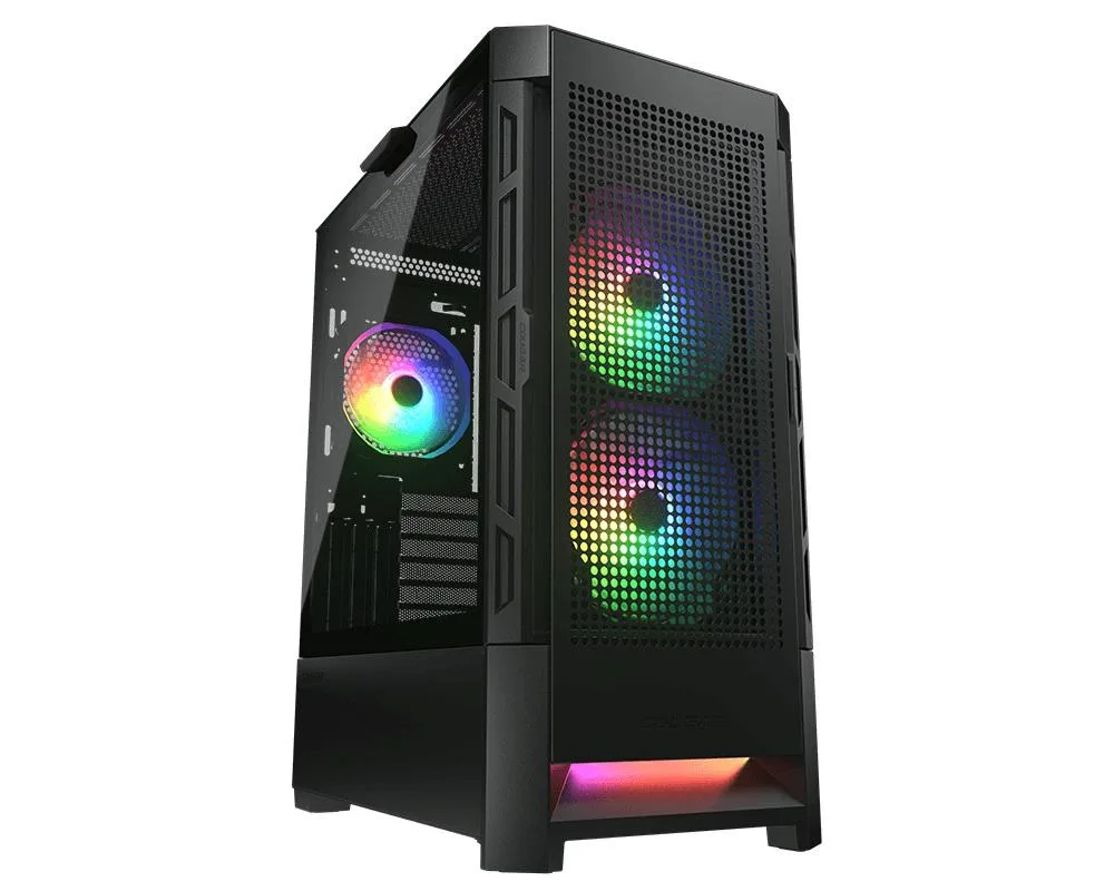COUGAR COUGAR Airface RGB Black Mid Tower PC Case — product photo