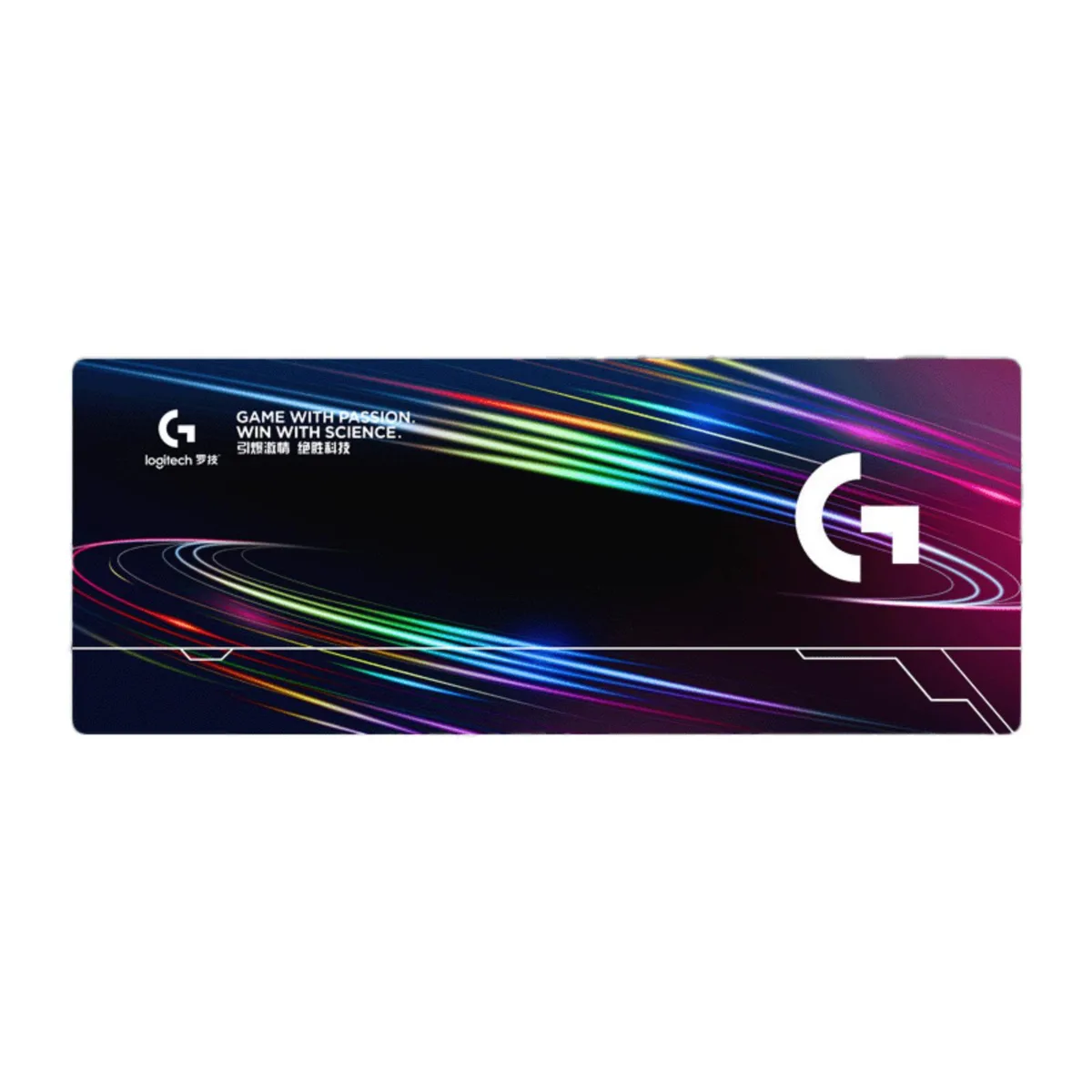 Logitech Logitech Desk Mat Studio Series 80×30 cm 0.12 in thick black purple — product photo