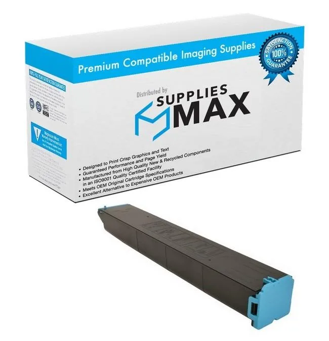 SuppliesMax SuppliesMax MX-60NTCA Cyan Toner Cartridge 24000 Pages — product photo