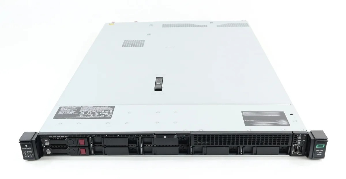 HPE HPE HSTNS-PL41-1 ProLiant DL360 Gen10 rack server Xeon Gold 6254 3.1GHz 128GB RAM 480GB SSD — product photo