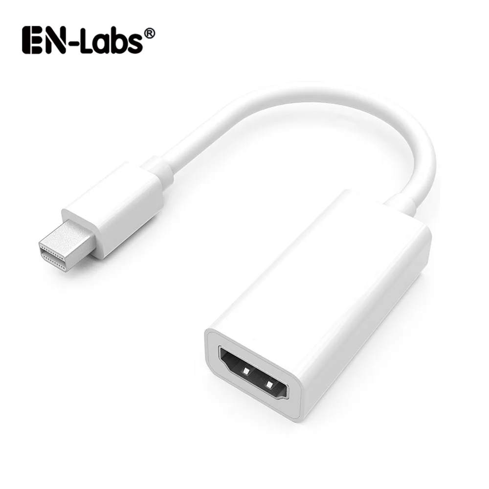 EN-Labs EN-Labs PSMDP2HD Mini DisplayPort to HDMI Audio Video Converter White — product photo