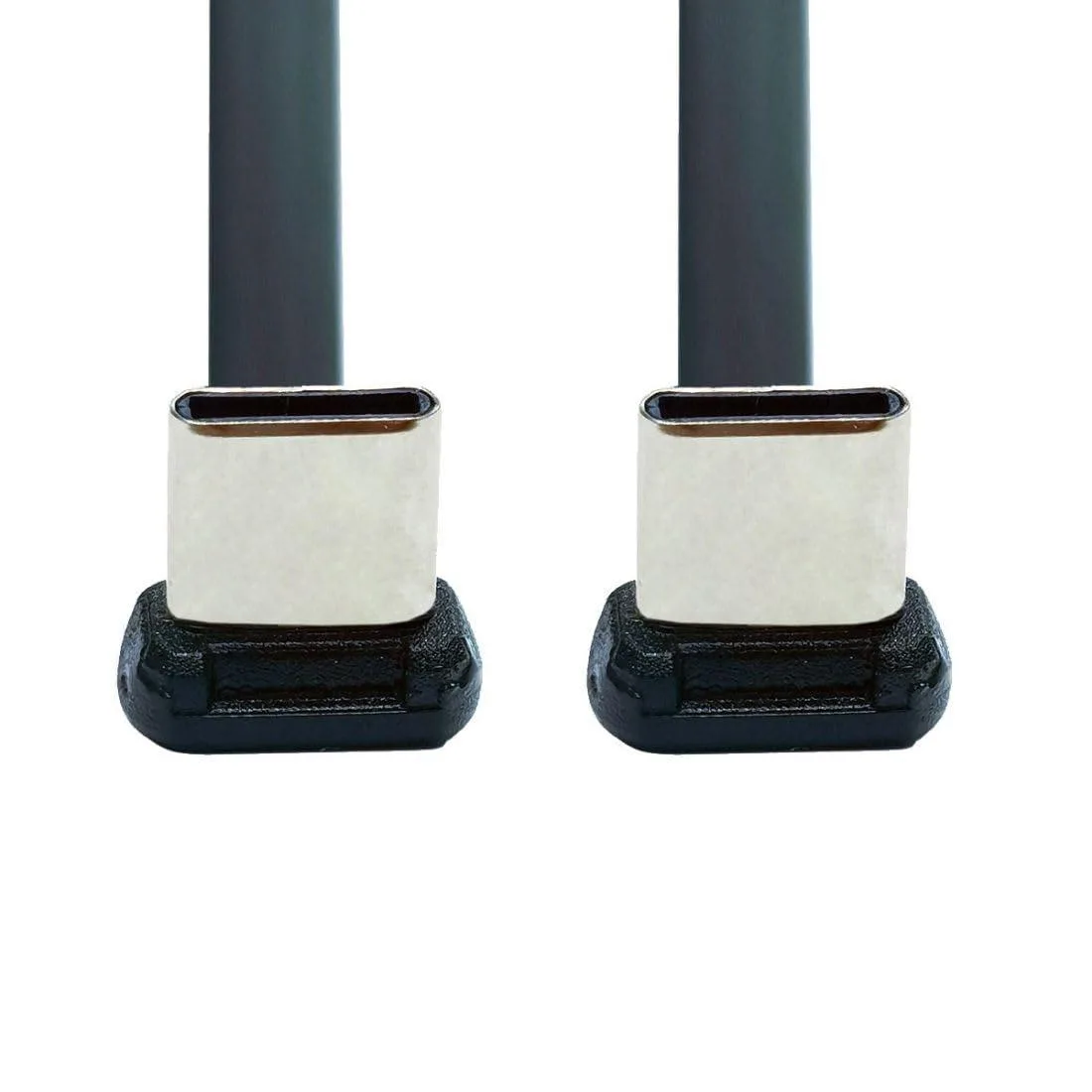 LORDWORLD LORDWORLD USB-C 2.0 Dual 90° Angled Cable 70mm 65W 480Mbps — product photo
