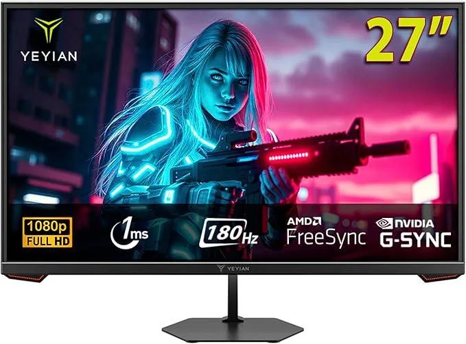 YEYIAN YEYIAN Avance IPF 27" gaming monitor 180Hz 1ms FHD IPS — product photo