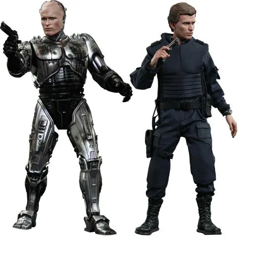 Hot Toys Hot Toys MMS266 Robocop Battle Damaged &amp; Alex Murphy Action Figure Set — product photo