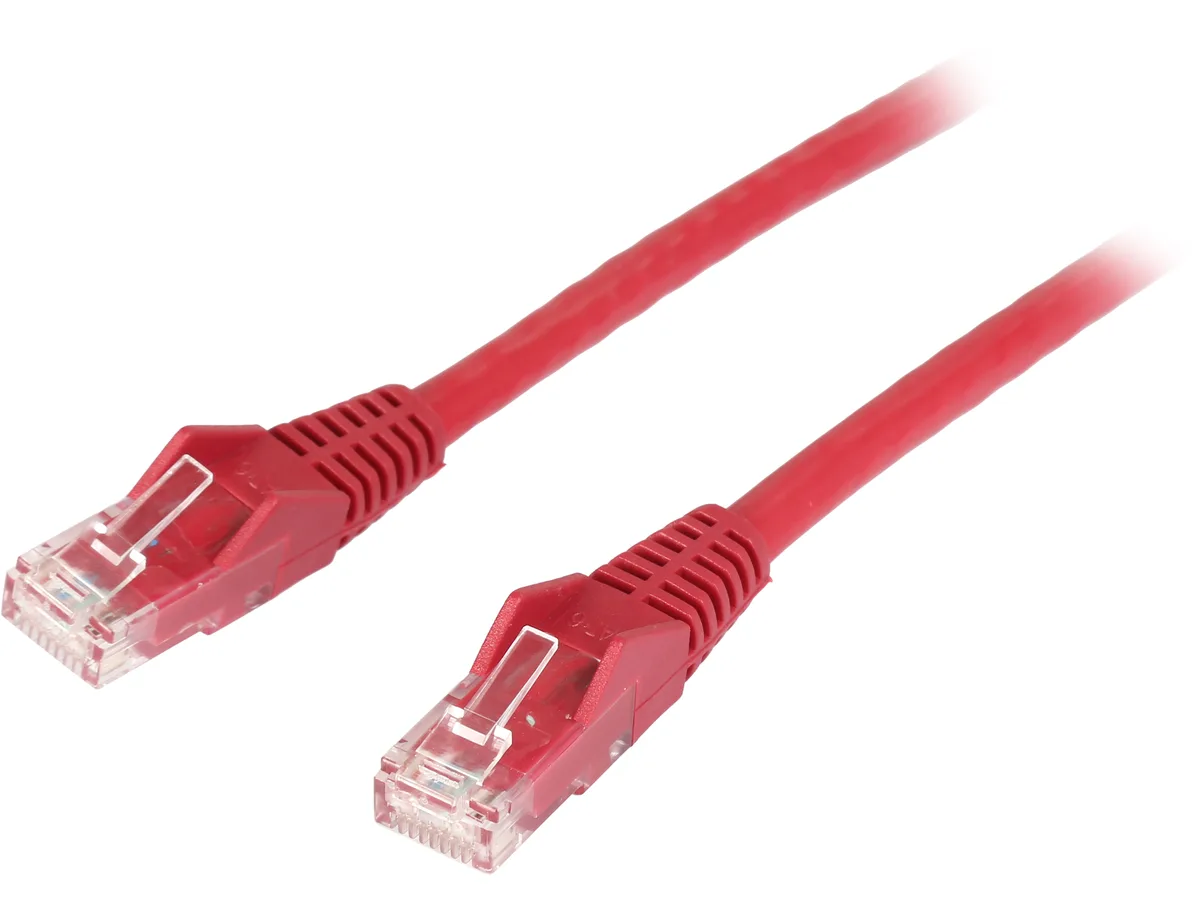 Tripp Lite Tripp Lite N201-007-RD Cat 6 network ethernet cable 7 ft Red — product photo