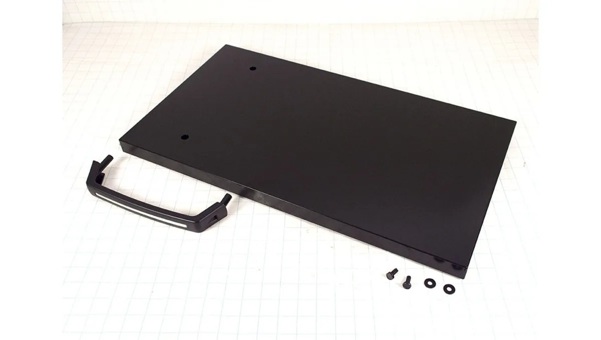 weber weber 91335 door assy lhs spirit 3b blk 2009 bb appliance part — product photo