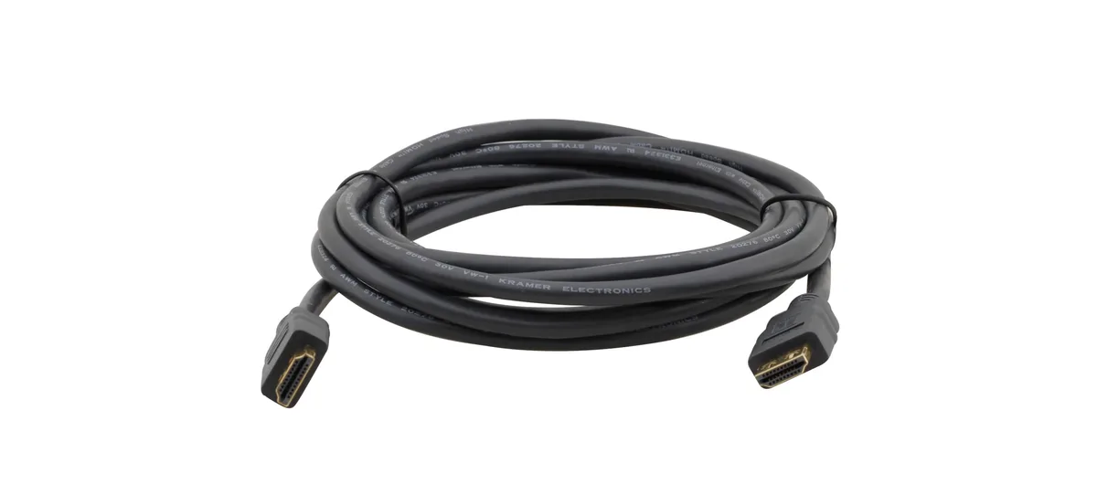 Kramer Electronics Kramer Electronics C-MHM/MHM-1 1 ft HDMI cable — product photo