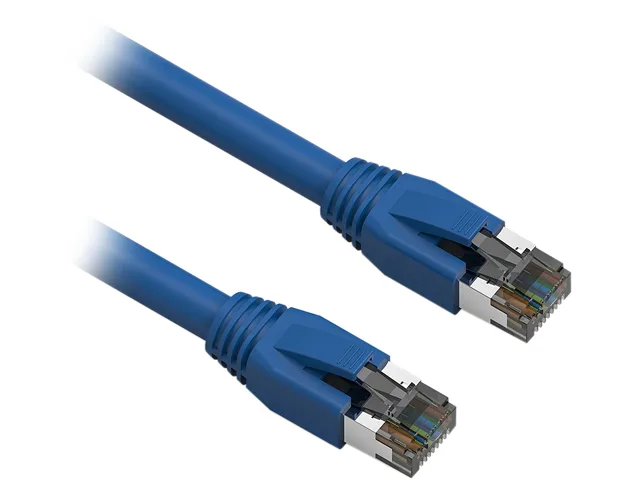 Nippon Labs Nippon Labs 60CAT8-7-24BU network ethernet cable Cat8 7 ft 24 AWG S/FTP blue — product photo