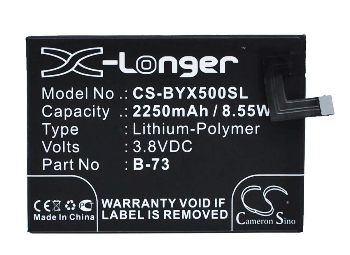 Cameron Sino Battery for VIVO X5 & Y5 Series 2250mAh — product photo