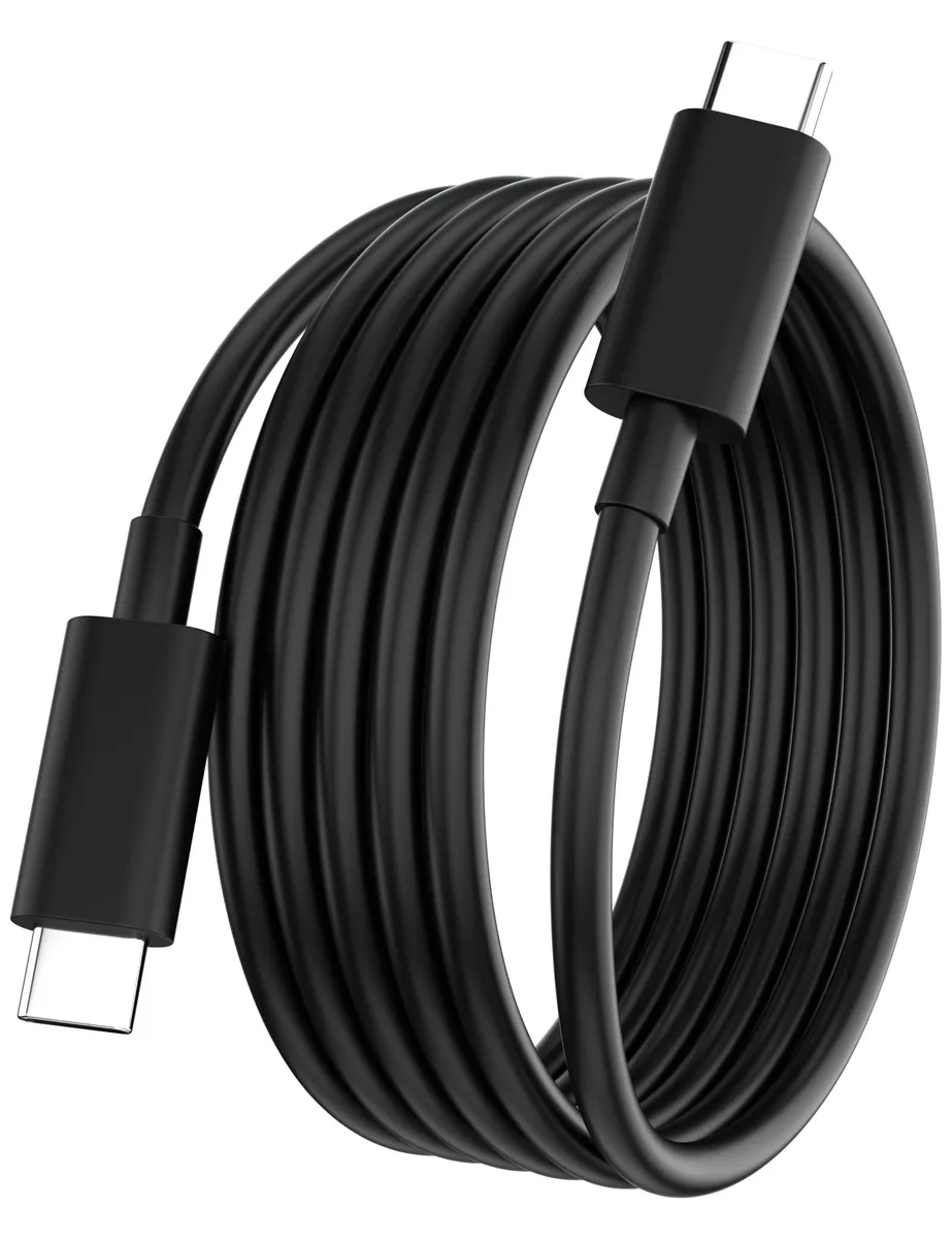 AIAUXAI 65W USB-C to USB-C Cable 10 ft Black — product photo