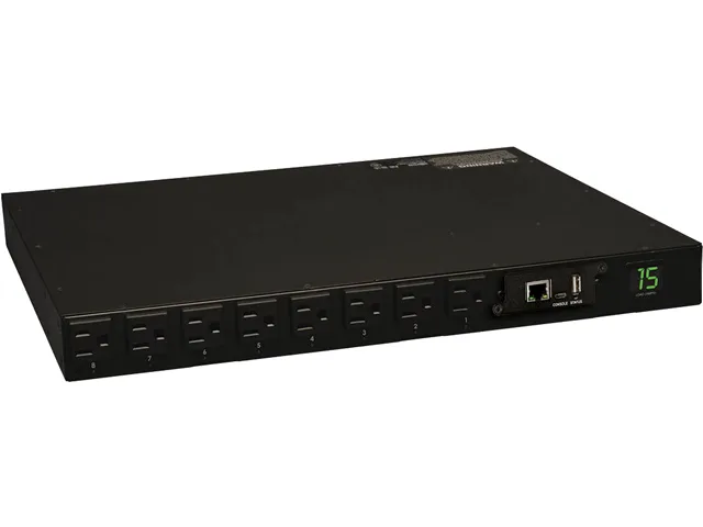 Tripp Lite Tripp Lite PDUMH15NET Switched PDU 1.4 kW 120V 16x 5-15R 1U — product photo
