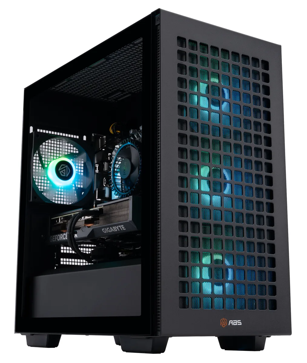ABS ABS AMA14400F4070S gaming PC Intel Core i5-14400F RTX 4070 Super 32GB DDR4 1TB NVMe — product photo