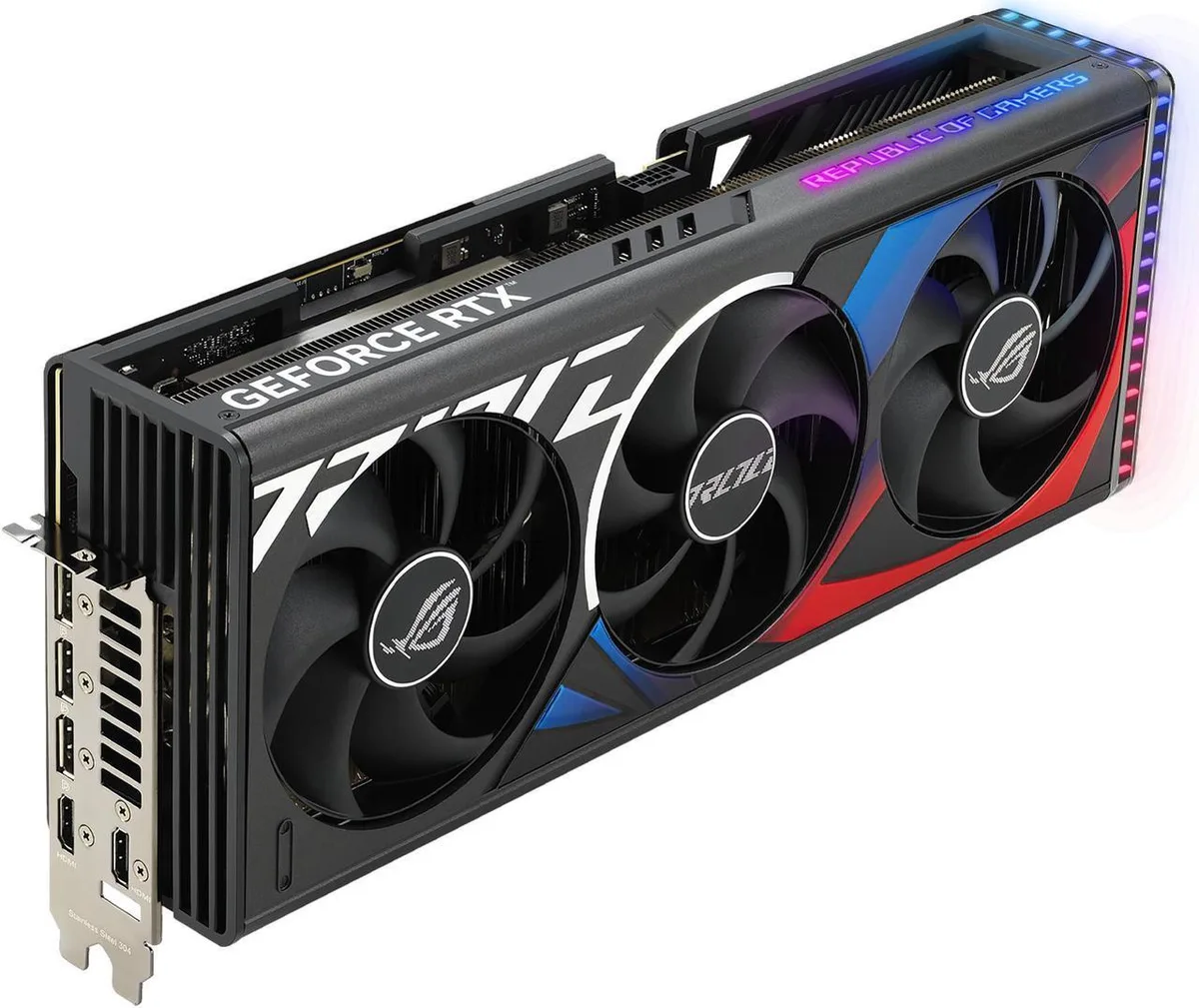 ASUS ASUS ROG Strix RTX 4080 SUPER OC Edition graphics card — product photo