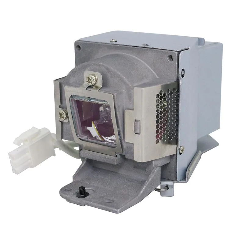 Projector lamp module in black plastic housing