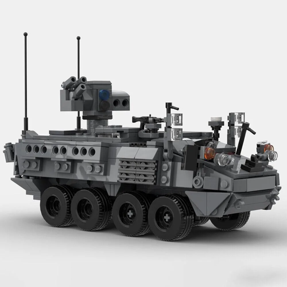 ZITIANYOUBUILD ZITIANYOUBUILD MOC-162278 Anti-Tank Missile Vehicle 633 Parts — product photo